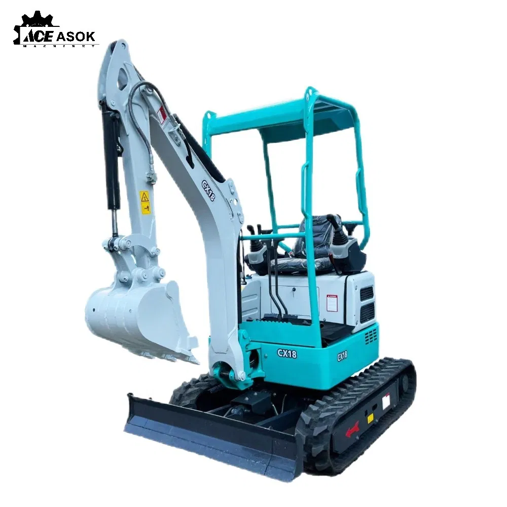 New Mini Bagger 1.8ton Mini Excavator Cx18 with Euro V Emission Engine
