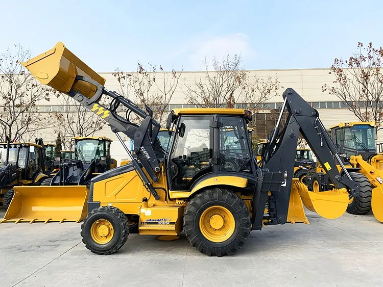 Original Factory Price Sale Xc870K Xc870HK 2.5 Ton Small Excavator Backhoe Wheel Loader Chinese 2.5tons Mini Hydraulic Wheel Backhoe Loader