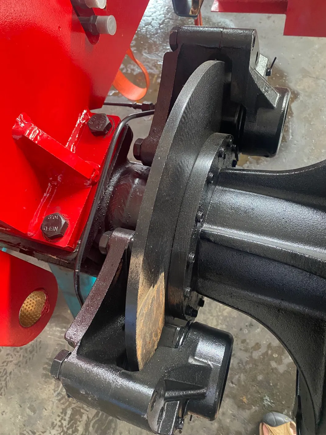 Rough Terrain Forklift View 6