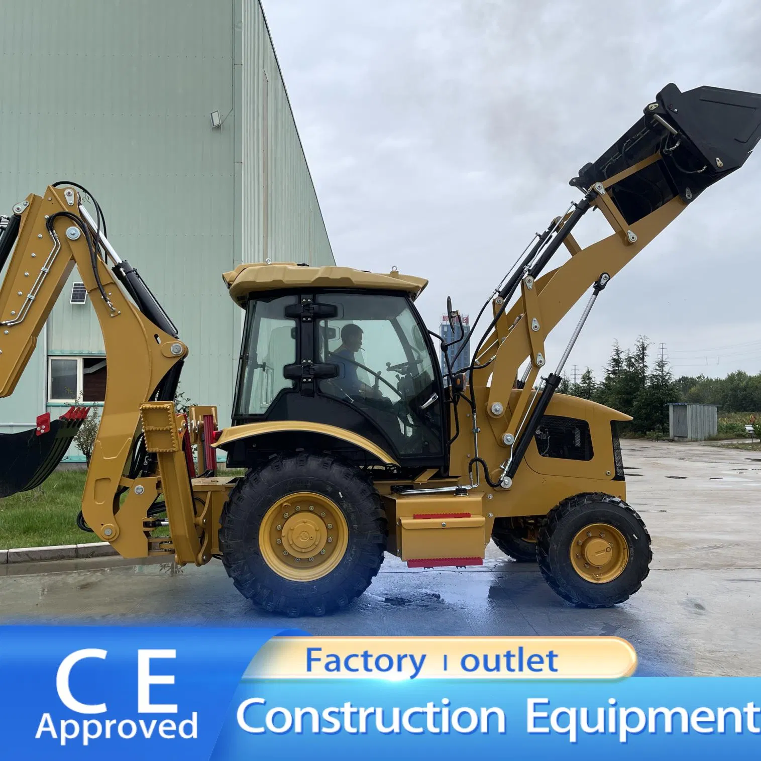 Backhoe Excavator Loader Tractor New Mini Backhoe Loader 4X4 Wheel/Backhoe Loader