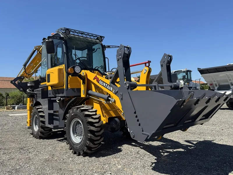 Backhoe Loader View 4