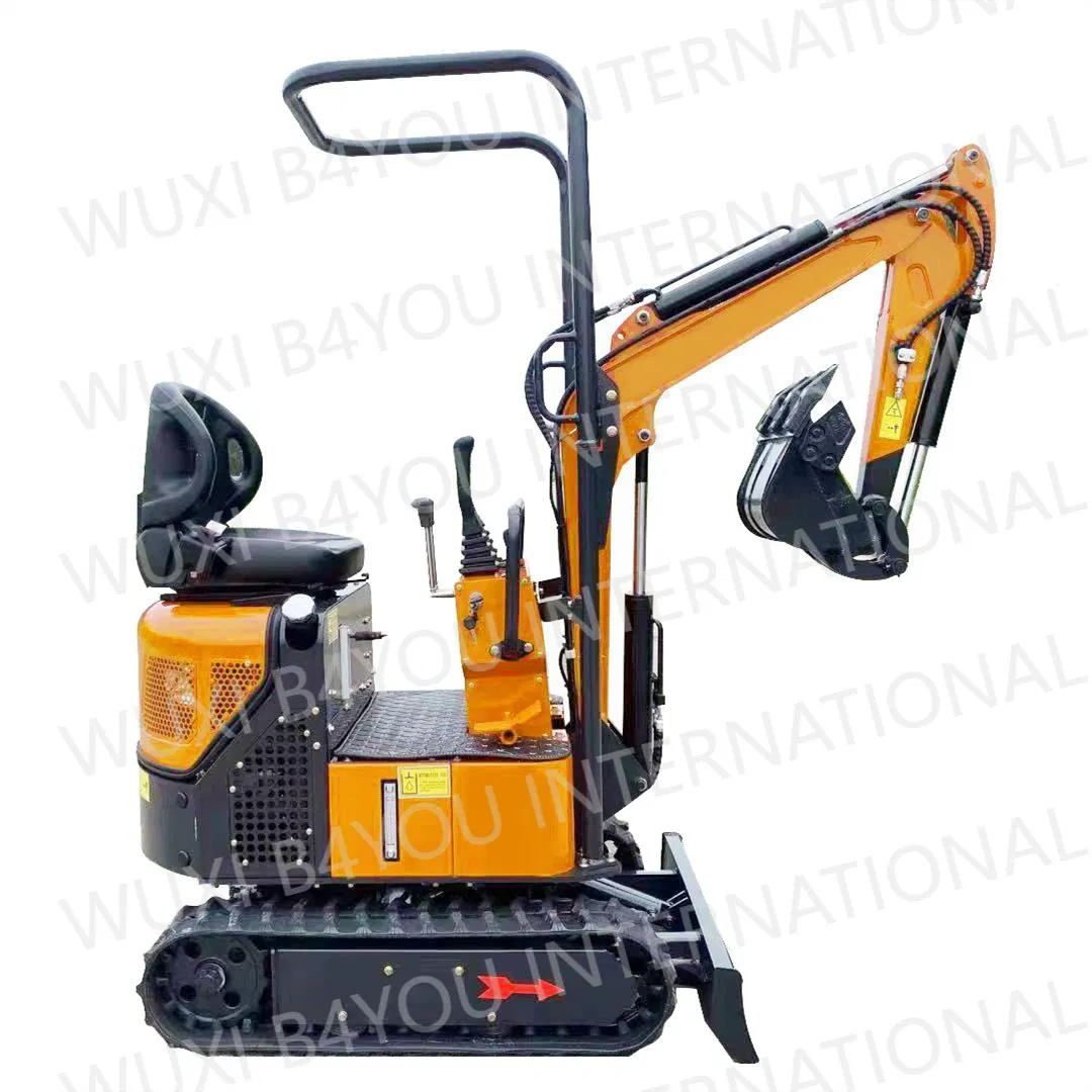 Rdt-10 0.6 0.8 1 1.2 Ton Cheap New Used Garden Farm Track Home Crawler Wheel Construction Popular Small Ku Bota Mini Micro Graver Bager Digger Pelle Excavator