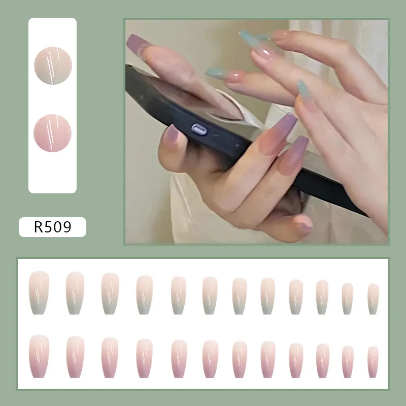 Wholesale Short Cute Press on Artificial False Nails Art