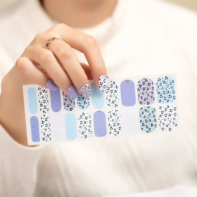 New UV Full Cover Patch Gel Halal Nail Polish Nail Stickers