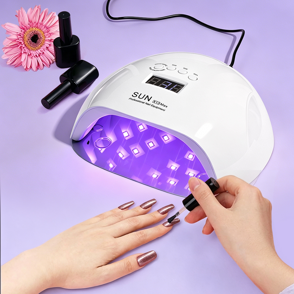 NailGirls Professional 76W UV LED Nail Lamp 4 Timer Setting And Automatic Sensor For Drying And Curing Gel Polish At Home