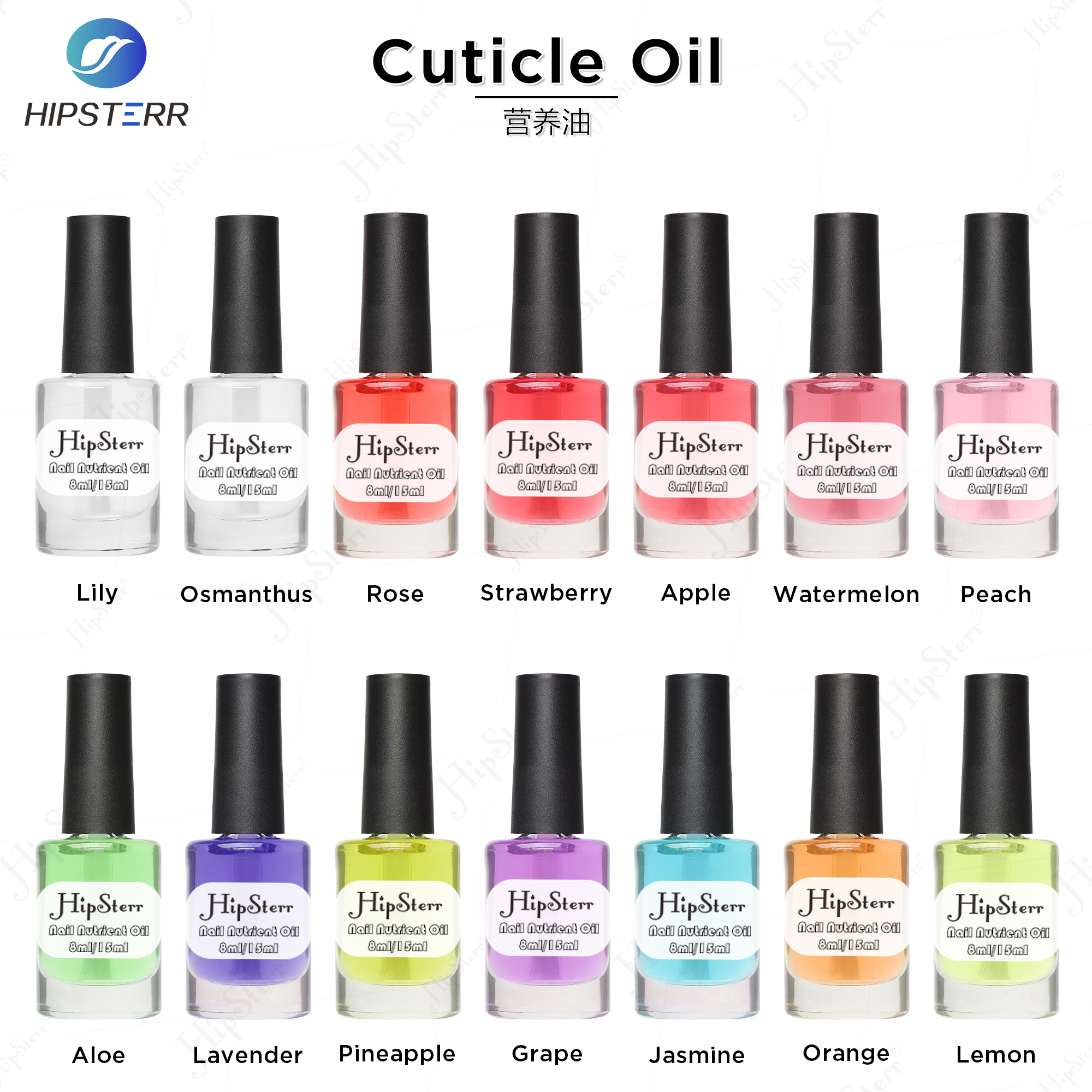 8ml Cuticle Revitalizer Oil Prevent Agnail Nail Nutrition Oil Nail Skin Softener Care Nail Nutrition Oil Treatment Nourish Skin