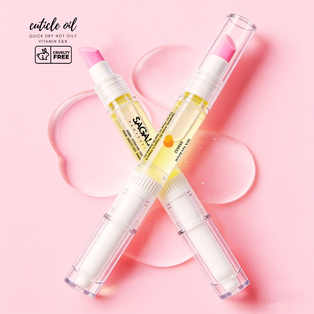 Cuticles Nail Repair Sweet Almond Oil Private Logo Box Packing Nail Nutrition Moisturizing Oil Softening &amp; Treatment