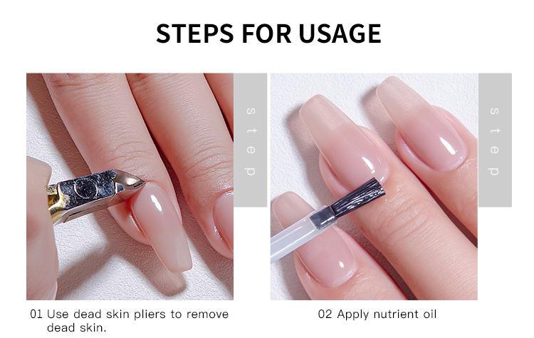 Gel Color Application Swatch