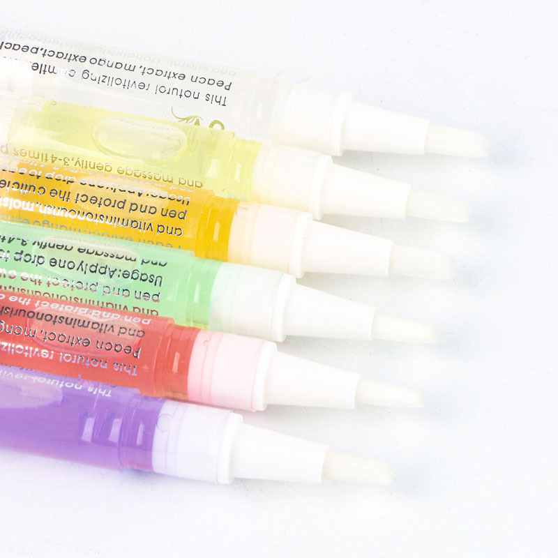 Factory Supplied Strengthening Formula Hot Selling Fruit Flavored Nail Revitalizer Cuticle Oil Pen Repair Pen Nail Nourish