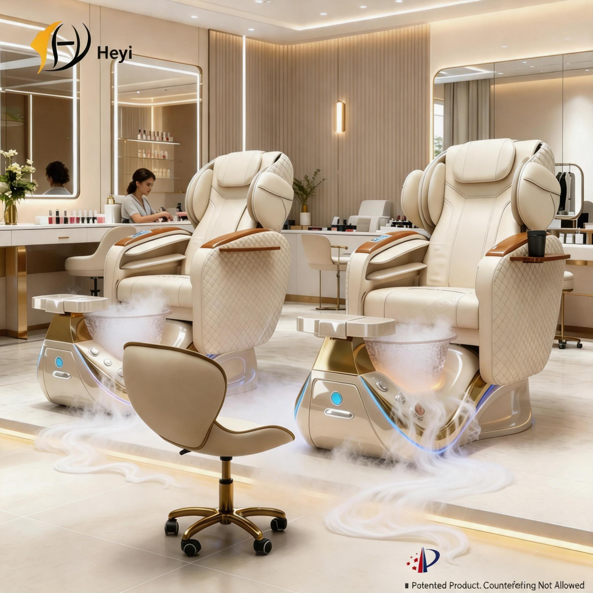 Modern Best Luxury Lounge Professional Manicure Massage Foot Spa Pedicure Chair for Nail Salon