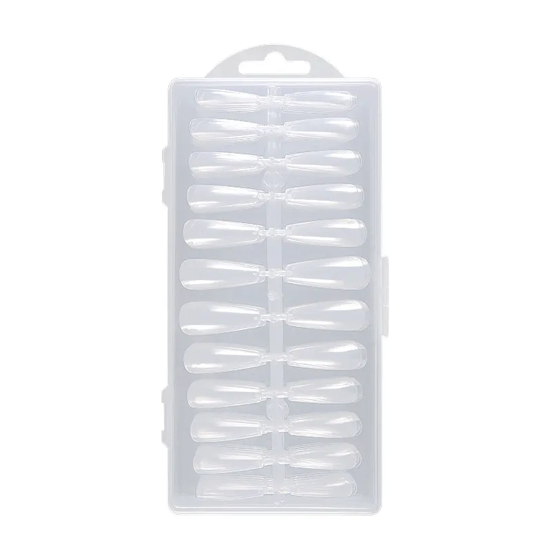 High Quality Transparent Non-Marking Pointed Drop-Shaped Ultra-Thin Nail Art