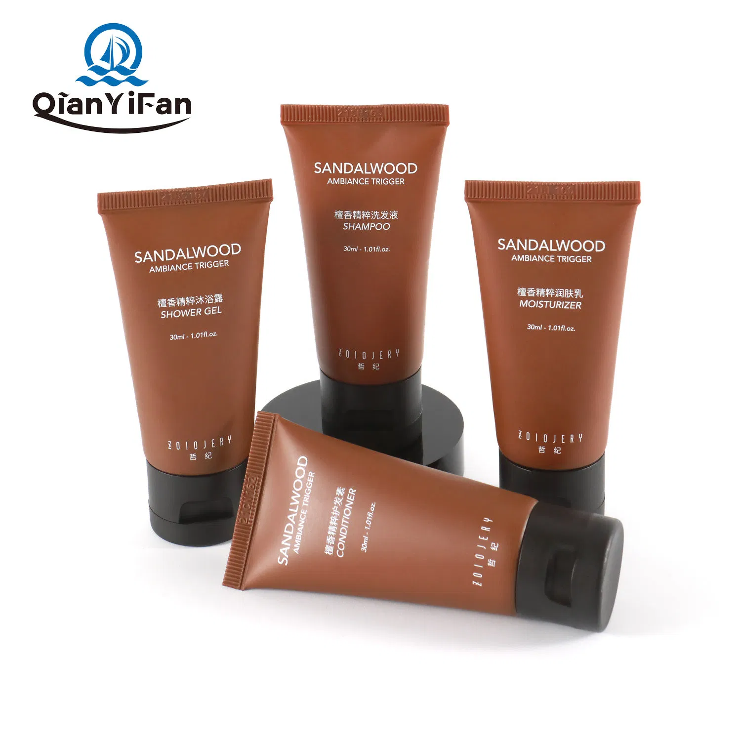 Personal Care Bath Product Sets Shampoo, Body Wash, and Other Complete Hotel Bath Products.
