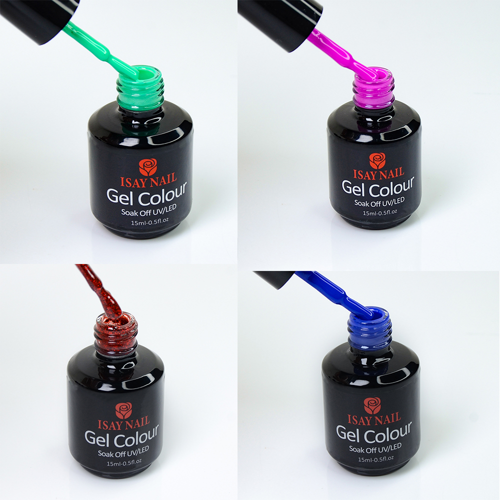 Nail Gel Polish Set Wholesale Nail Products Factory Oem 15ml Uv Gel Polish Private Label Color for Nail Art
