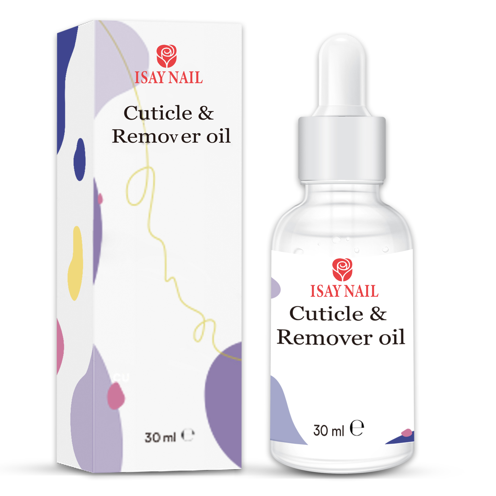Professional Salon Nail Oil 30ml Custom Logo Healthy Cuticle Remover Vitamins Infused Liquid Cuticle Remover Oil