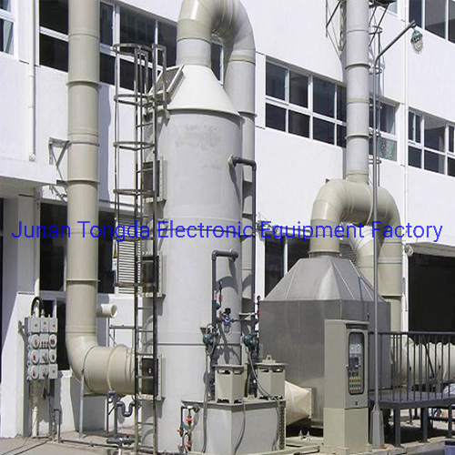 Tongda11 Gas Treatment Tower Exhaust Tower Waste Gas Exhaust Treatment with Electroplating Machine