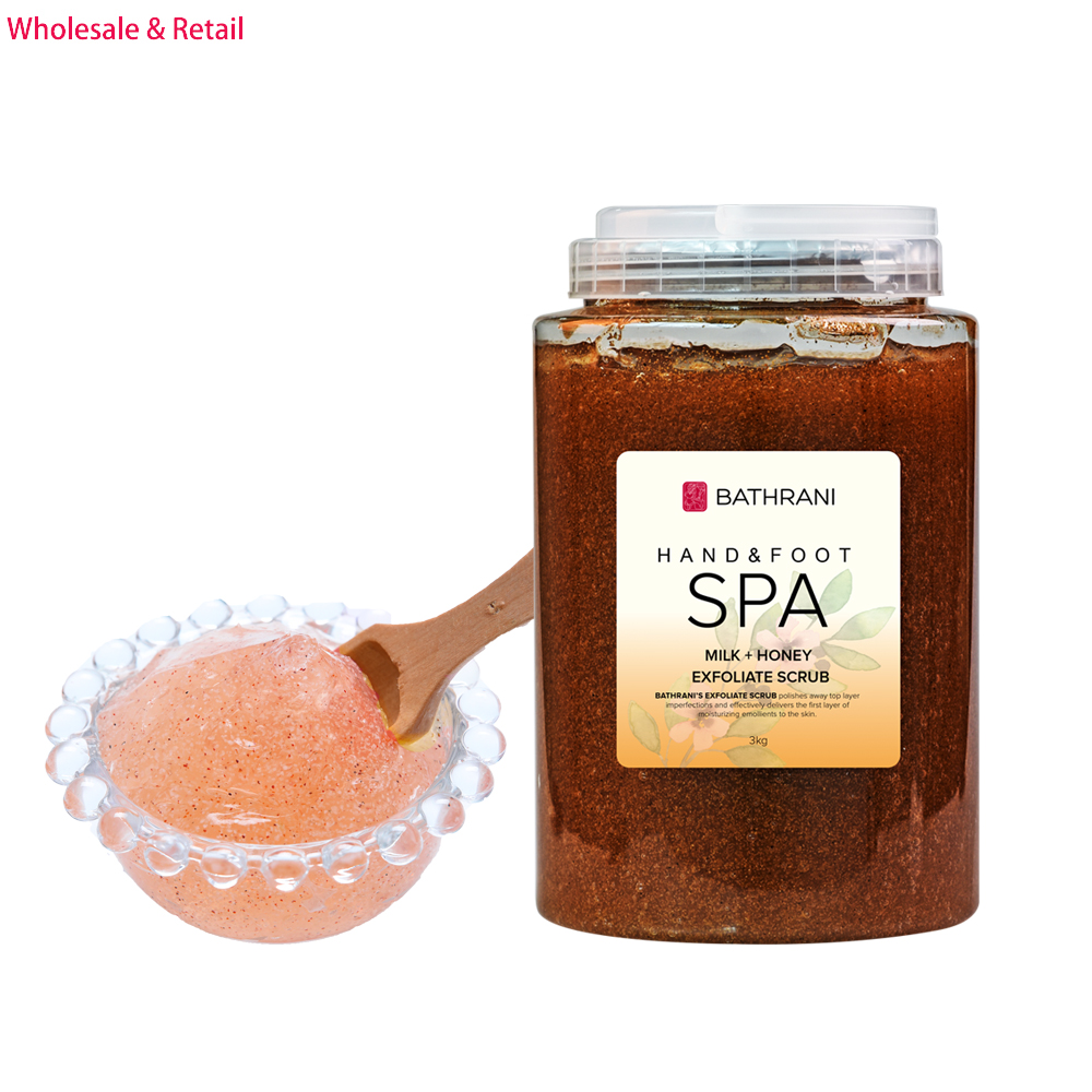 Factory Price Big Package Gel Scrub for Hand &amp; Foot Care Beauty Salon Used Nail Care Cream