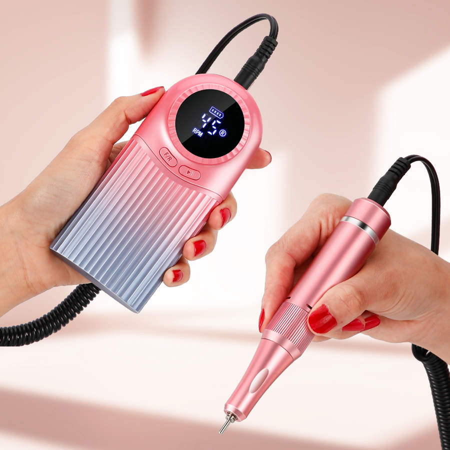 Duofu Professional 45, 000 Rpm Nail Drill for Manicurists and Pedicures