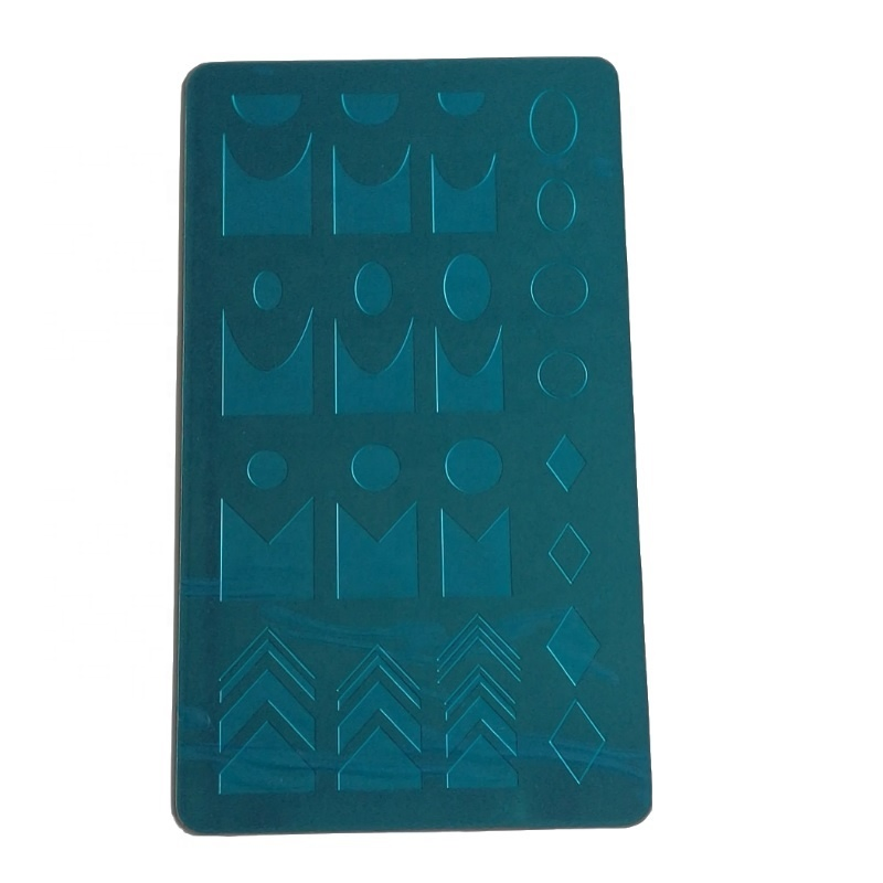 Custom Nail Art Stamp Stamping Image Plate Stainless Steel Template