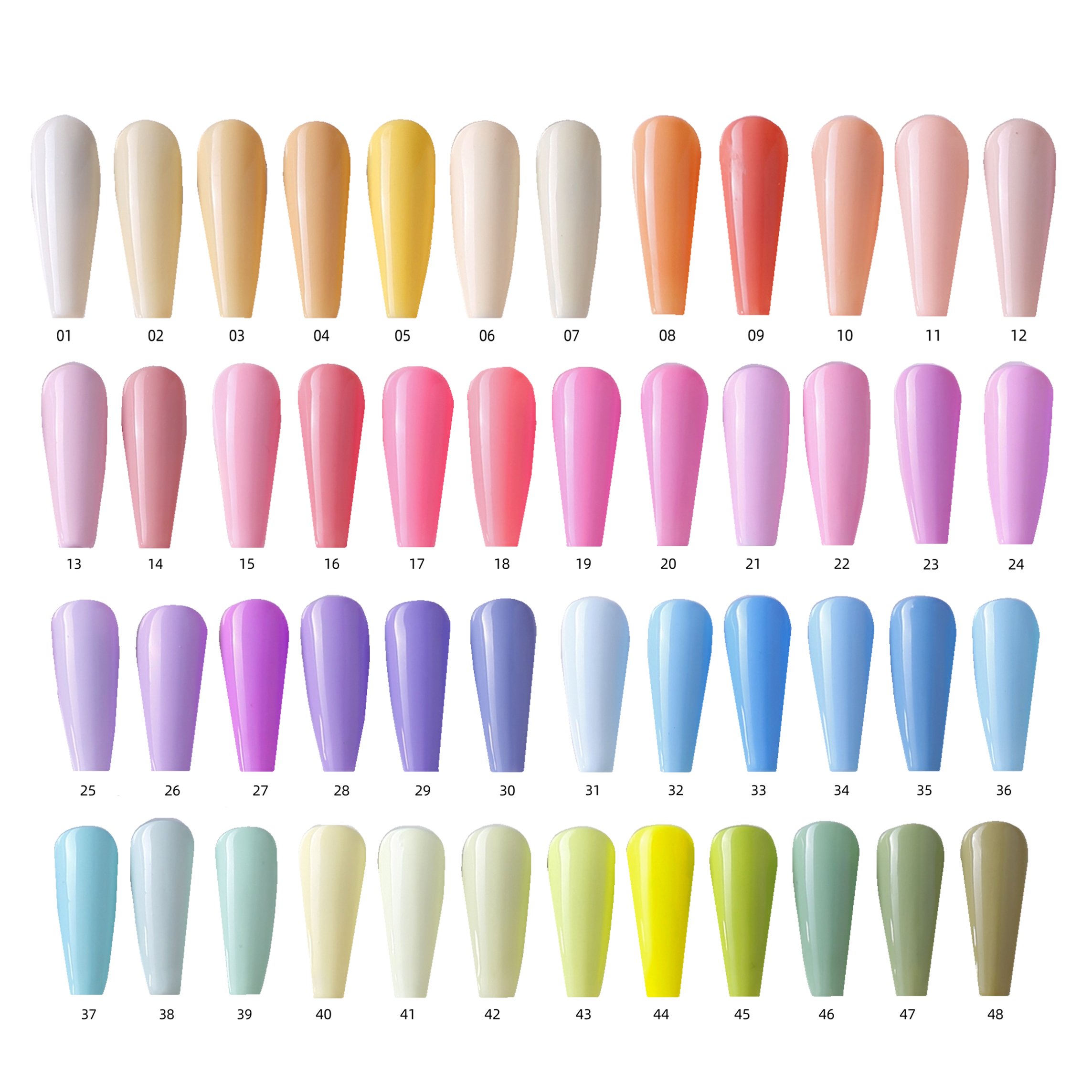 Gel Polish Color Display 2