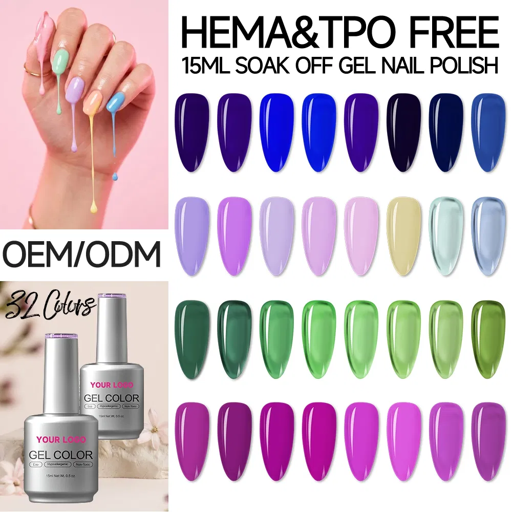 OEM 15ml Gel Nail Polish - Quality Products for Nail Artists