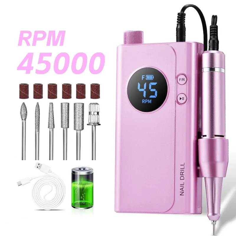 Professional Nail Polishing Machine Demonstration 2