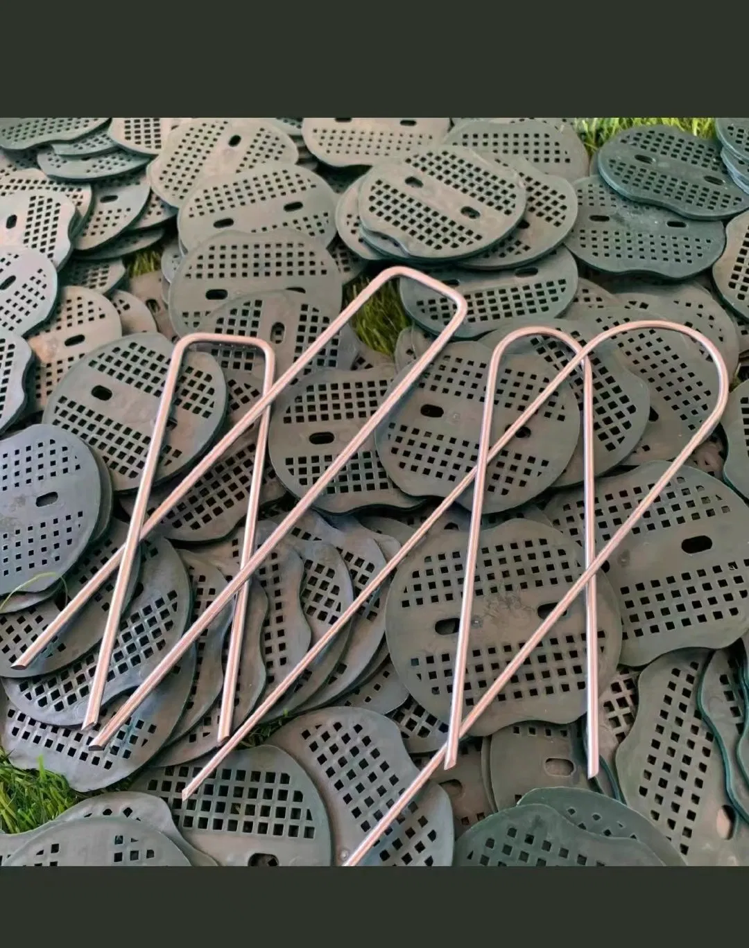 Artificial Turf Nail Hot DIP Galvanized SOD Nail Anti-Grass Cloth U - Shaped Nail