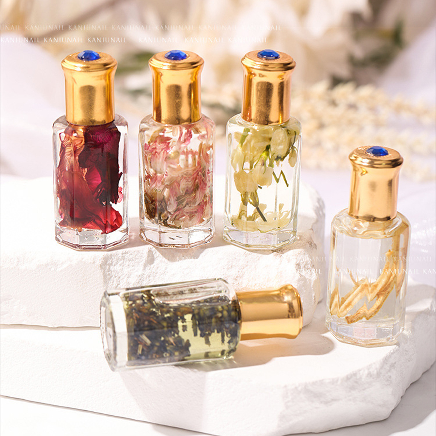 Wholesale Dried Flower 10Ml Cuticle Oil Pen Custom Logo Private Label Nail Salon Care Growth Natural Flower Fragrance