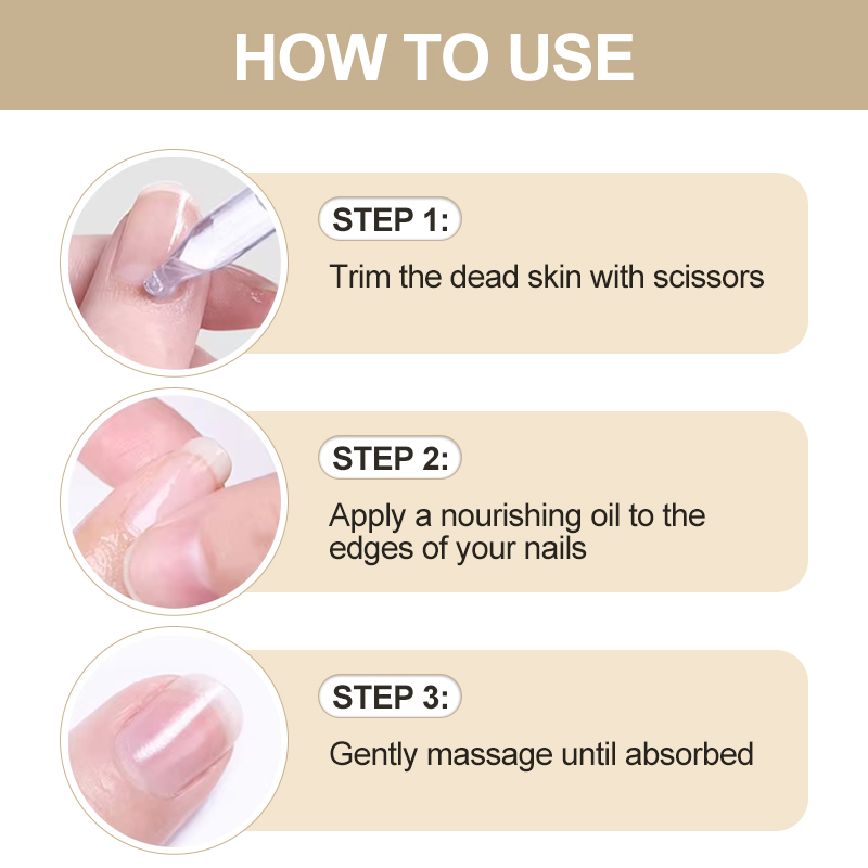 Wholesale Nail Care for Men Herbal Foot Skin Care Cuticle Remover Lavender Chamomile Organic Nutritional Nail Oil
