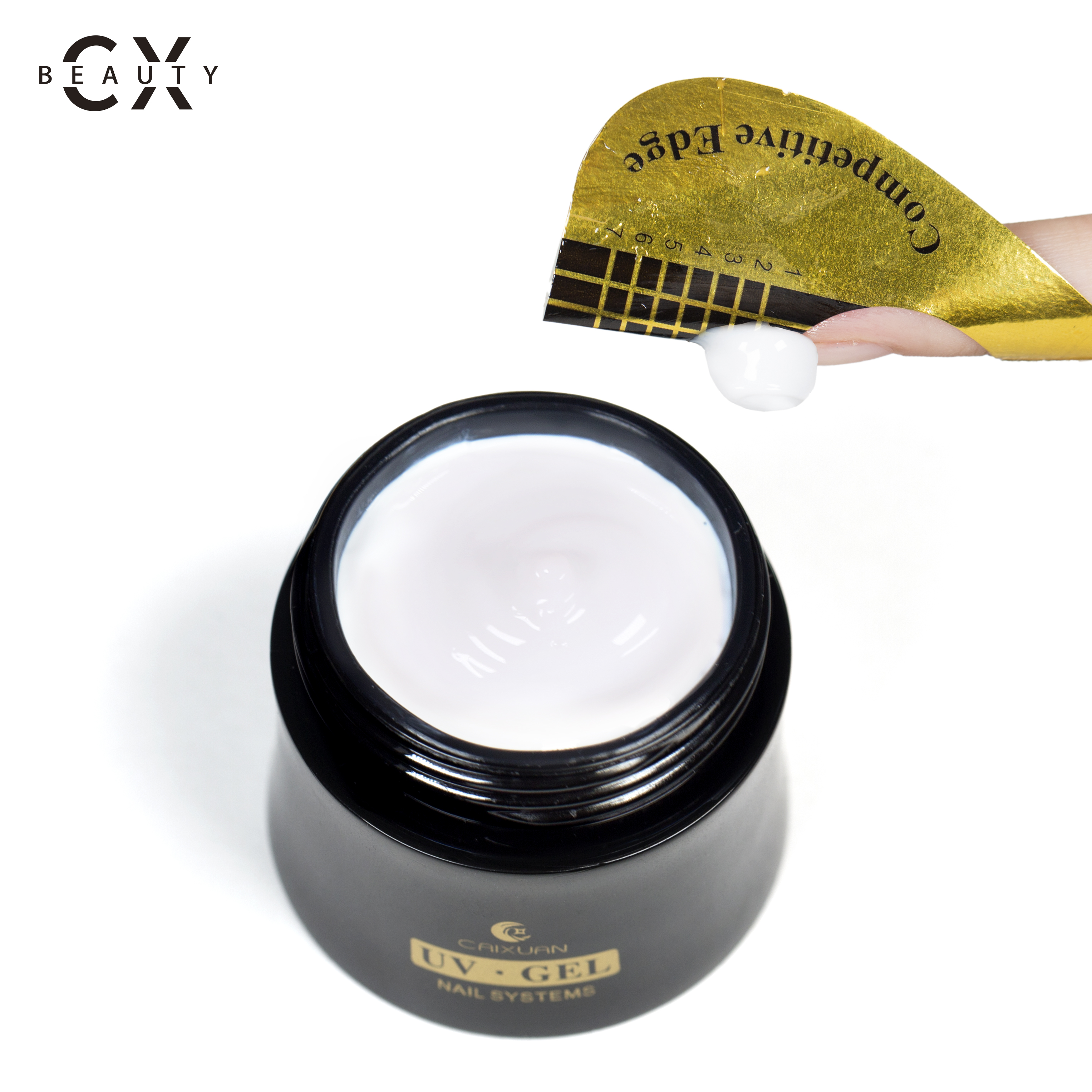 logo Professional Camouflage Uv Gel Build Gel, pink Building Glue Gel for Nail Extension