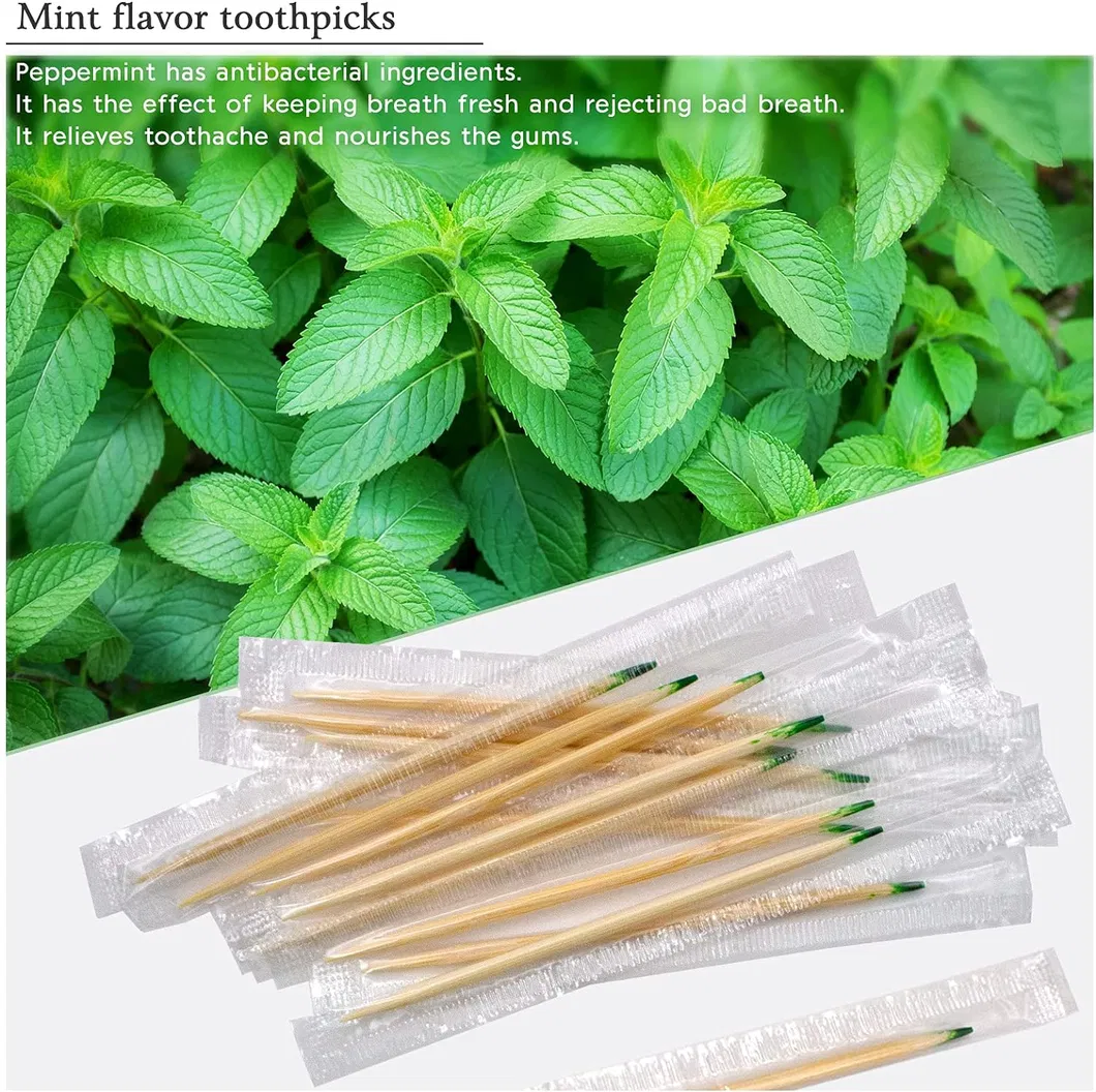 Bamboo Mint Toothpick Style 1