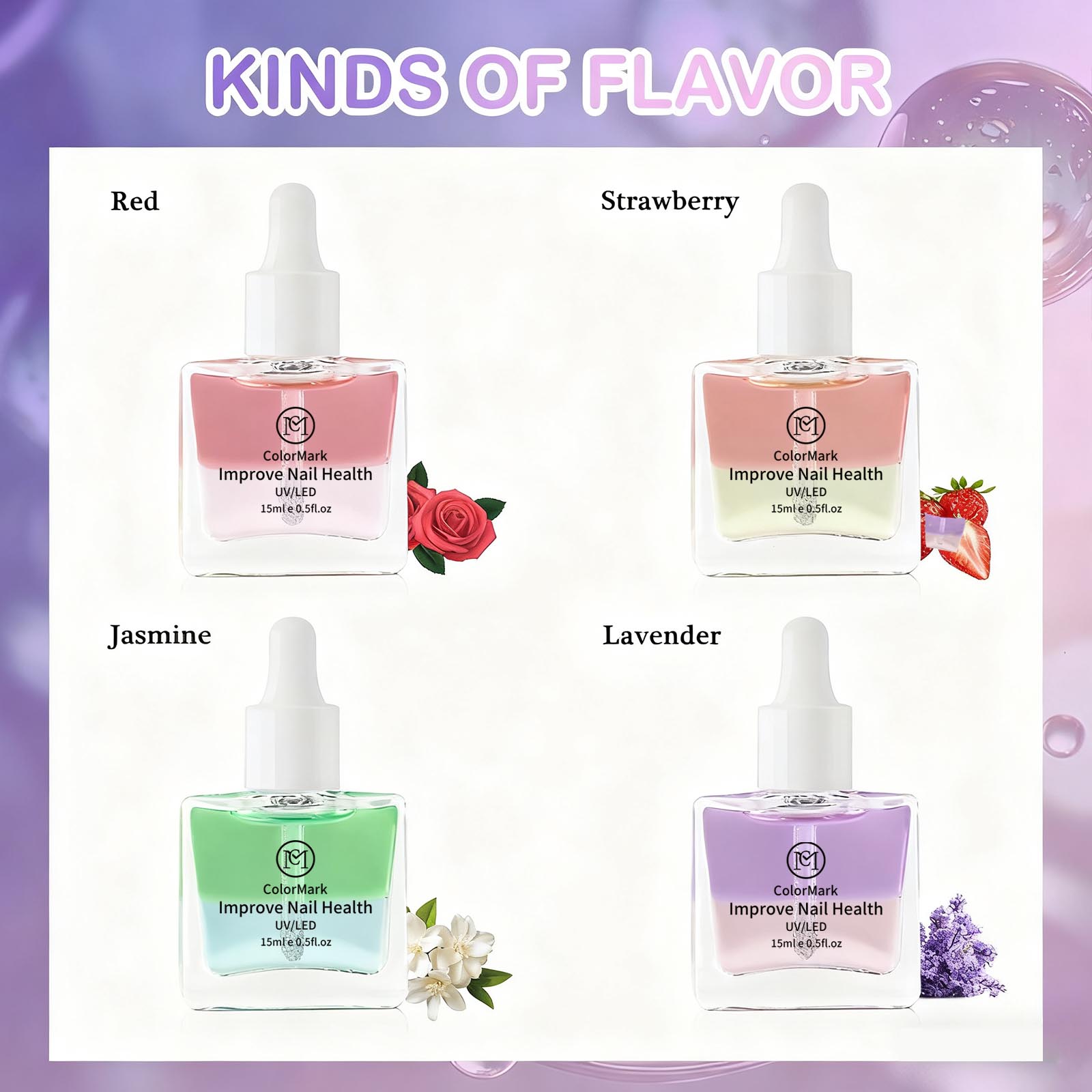 OEM ODM Double-Layer Nail Cuticle Oil Series Moisturizing and Softening Hand &amp; Feet Care Oil Organic Nails Cuticle Oil
