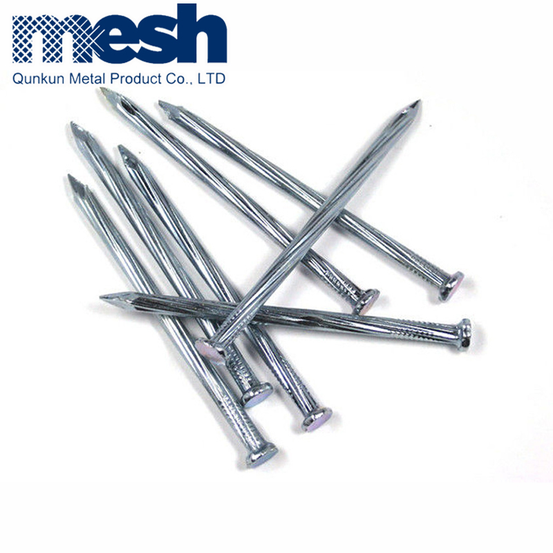 Best Sale Hardened Zinc Coated Concrete Nail Surface Treatment Galvanized