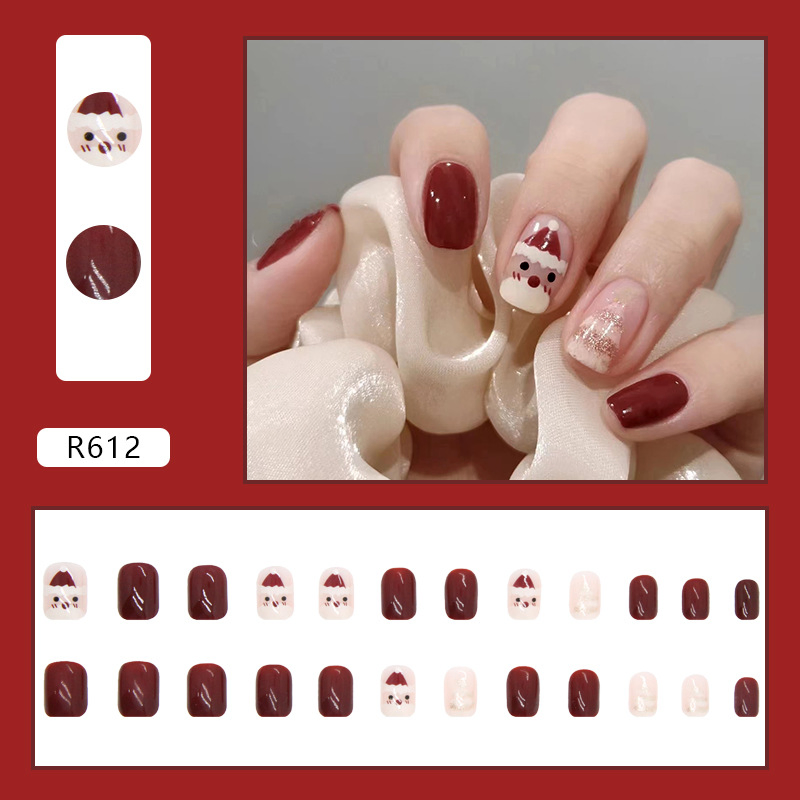 Colorful Ripple Artifical Flower Animal Nail Art UV Gel Sticker