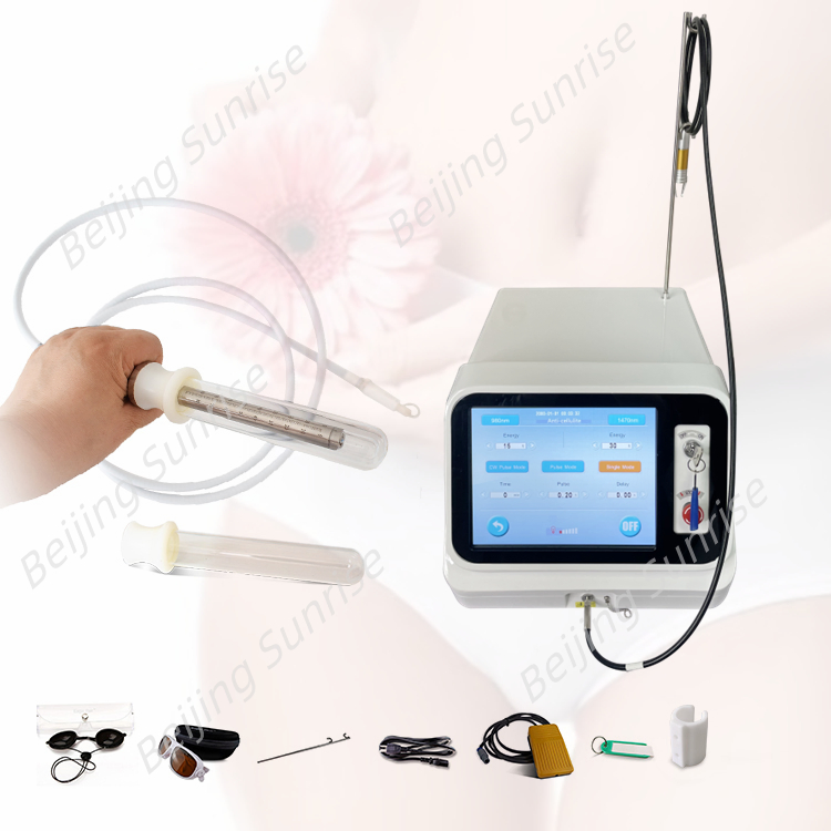 Top Sale 980+1470nm Laser Vaginal Tightening Gynecology Product Tight Vagina Eliminate Vaginal Odor and Itching Vagina