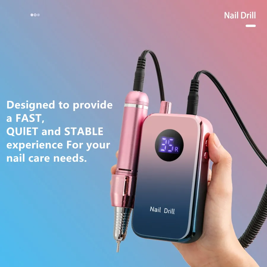 Premium Electric Nail Drill Operation