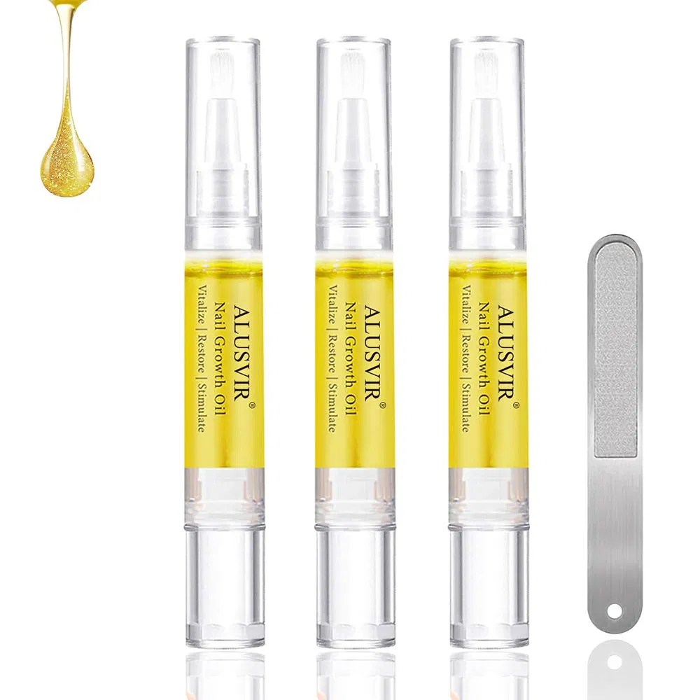 Vegan Nail Growth Oil Serum Moisturizing Strengthening Cuticle Oil for Nail Health