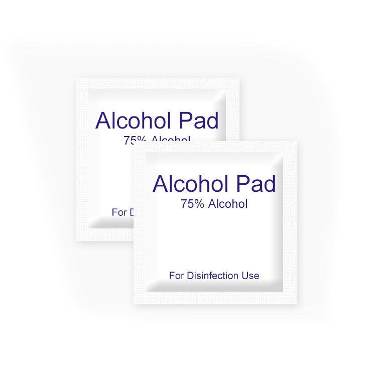75% Alcohol Prep Pads Detail