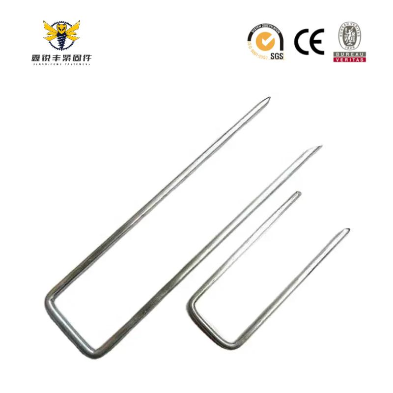 Factory Price Galvanized U-Shaped SOD Staples Lawn Nail for Artificial Grass