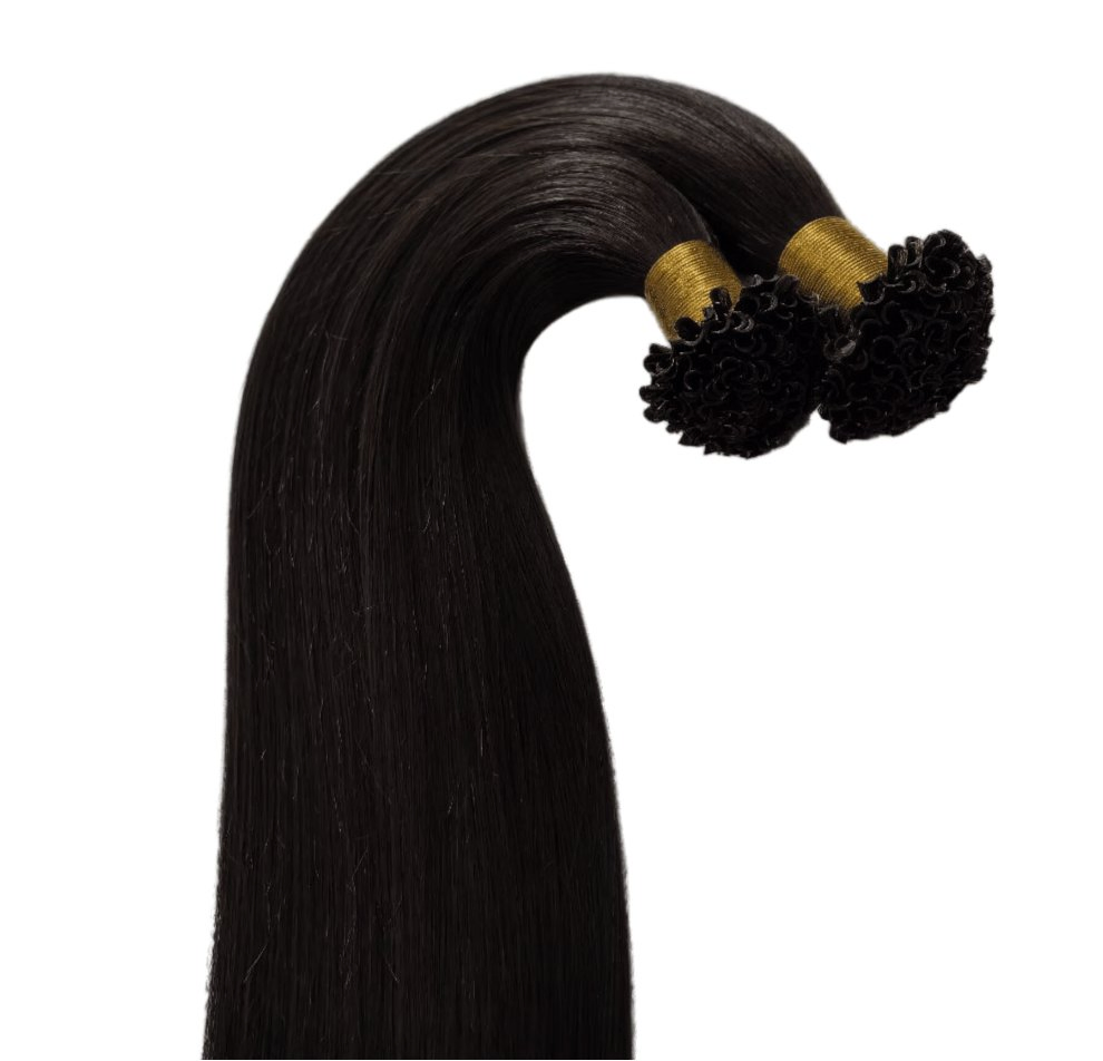 Youcai Luxury U-Tip Hair Extensions Human Hair Wig Russian Hairstyle