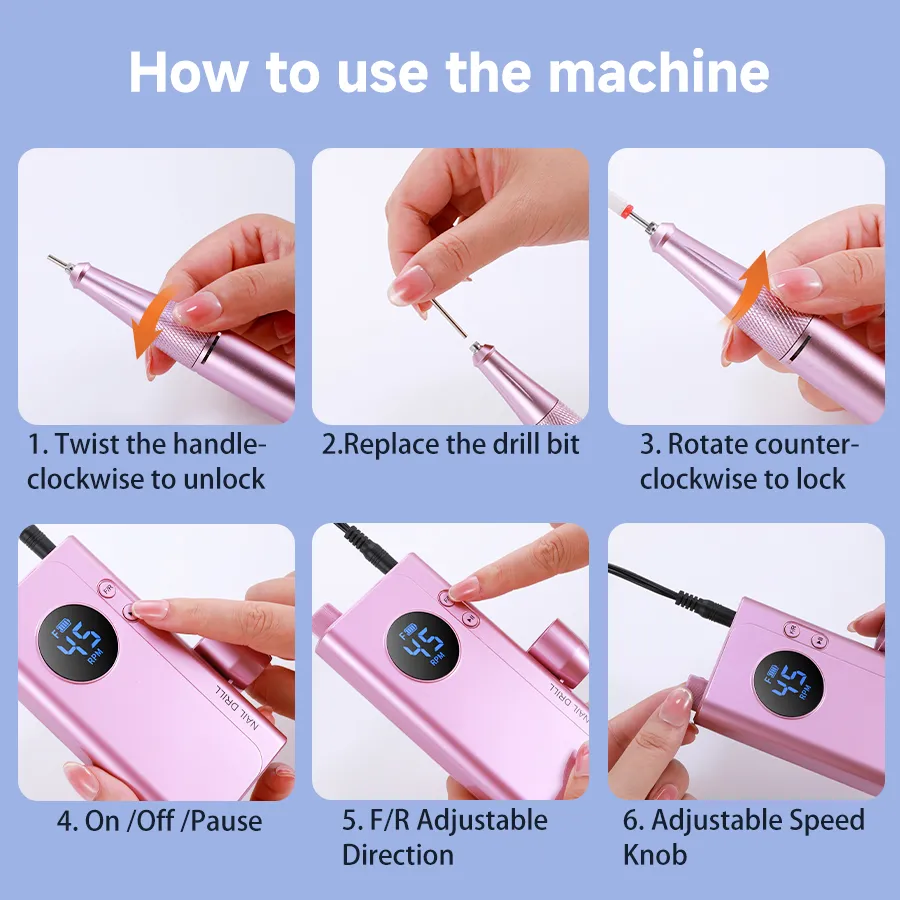 Professional Nail Polishing Machine Specifications Grid