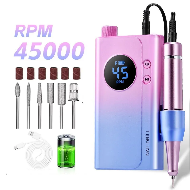 Professional Nail Polishing Machine Demonstration 4