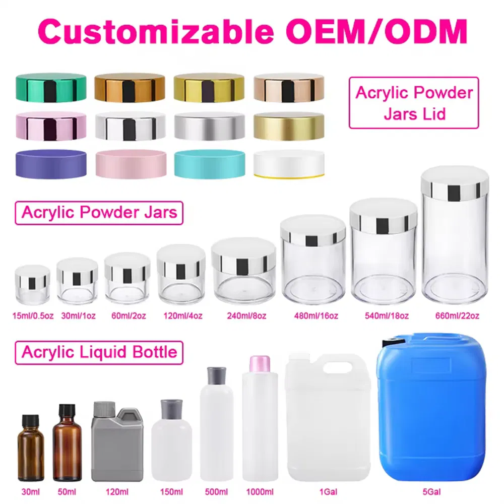 Wholesale Custom Private Label Colored Nail Supplies Cover Pink Nude DIP Powder Nail Dipping Acrylic Powder for Nail Sanlon