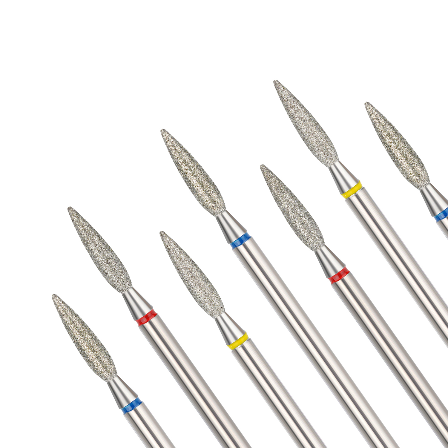 High End Spherical Diamond Nail Drill Bits Remove Cuticle Nail Care Factory Professional Nail Bur For Callus
