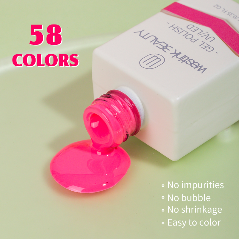Private Label Gel Polish Set Nail Products Cosmetics Uv Gel Nail Polish Oem Bottle Item Wholesale Price With 60 Colors