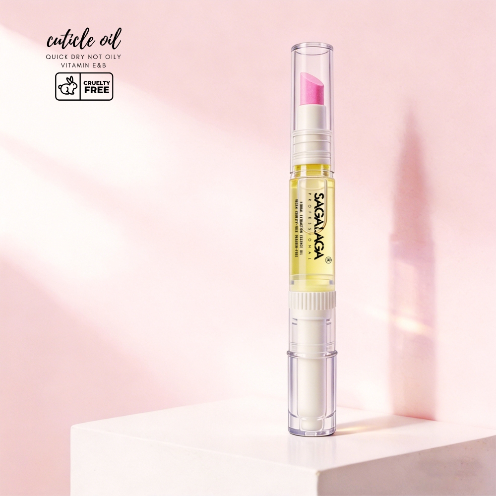 Cuticles Nail Repair Sweet Almond Oil Private Logo Box Packing Nail Nutrition Moisturizing Oil Softening &amp; Treatment
