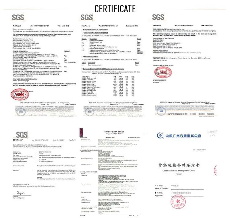 Certification Document