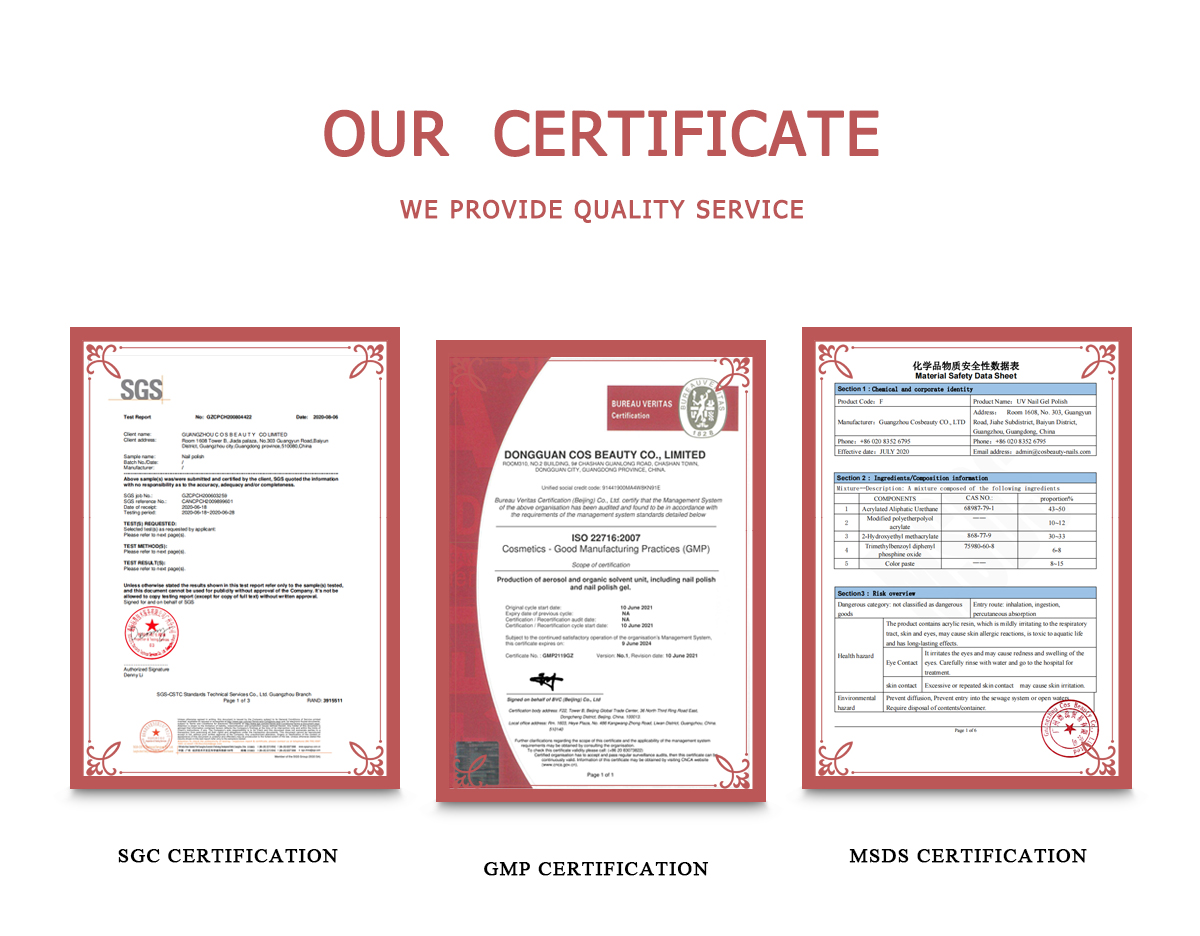 Product Certifications