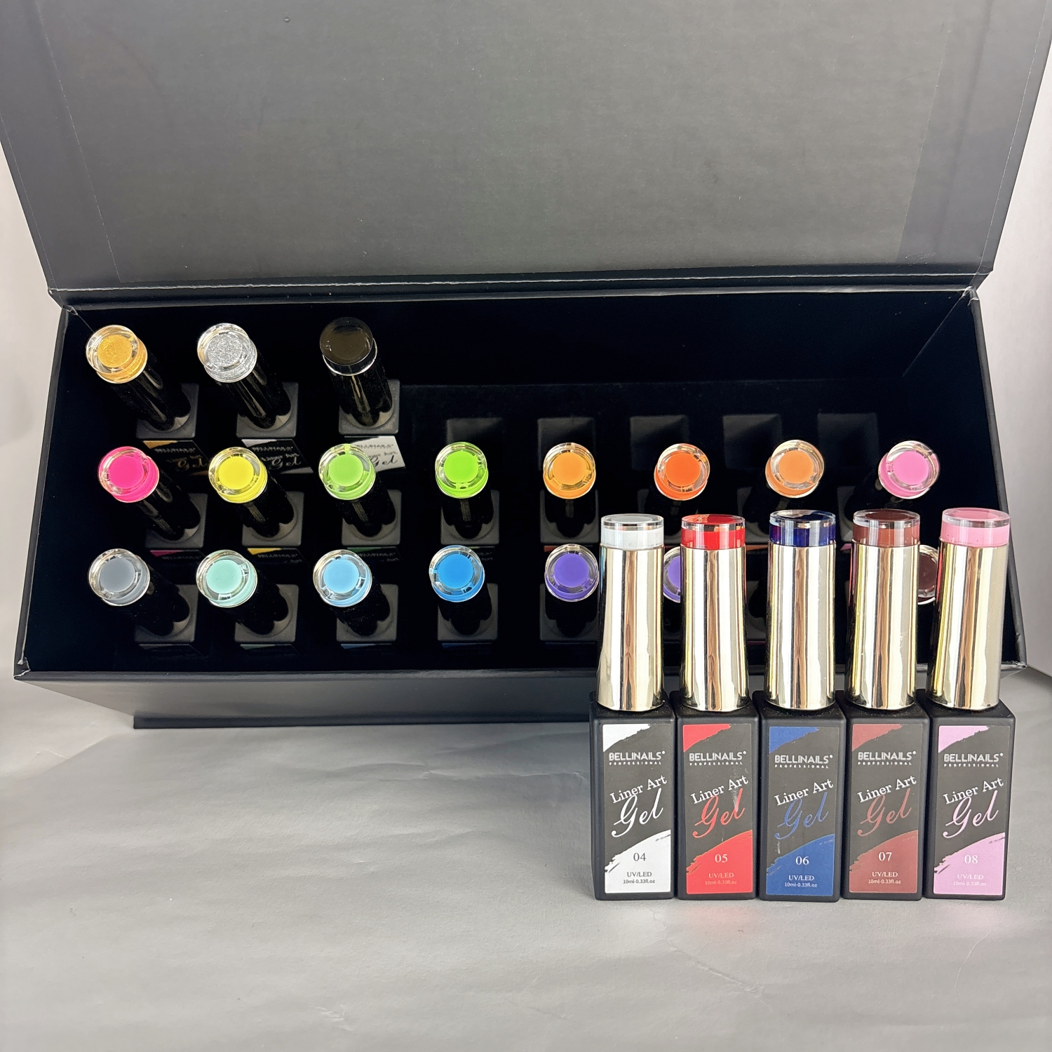 New Popular Professional Custom Design 24colors Liner Art Nail Gel ODM/OEM Unique Brand Liner Nail Gel Polish Collection