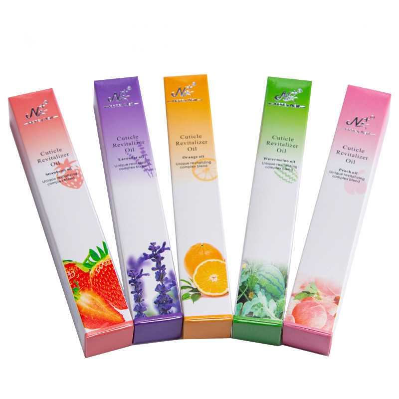Wholesale Cuticle Revitalizer Oil Private Label 15Types Fruit Fragrance Nail Cuticle Oil Pen Nourish Polish Nail Arts