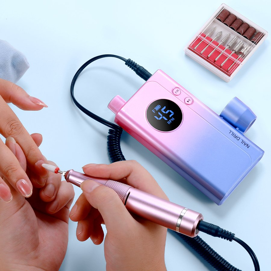 Duofu Professional 45000rpm Cordless Nail Art Electric Manicure